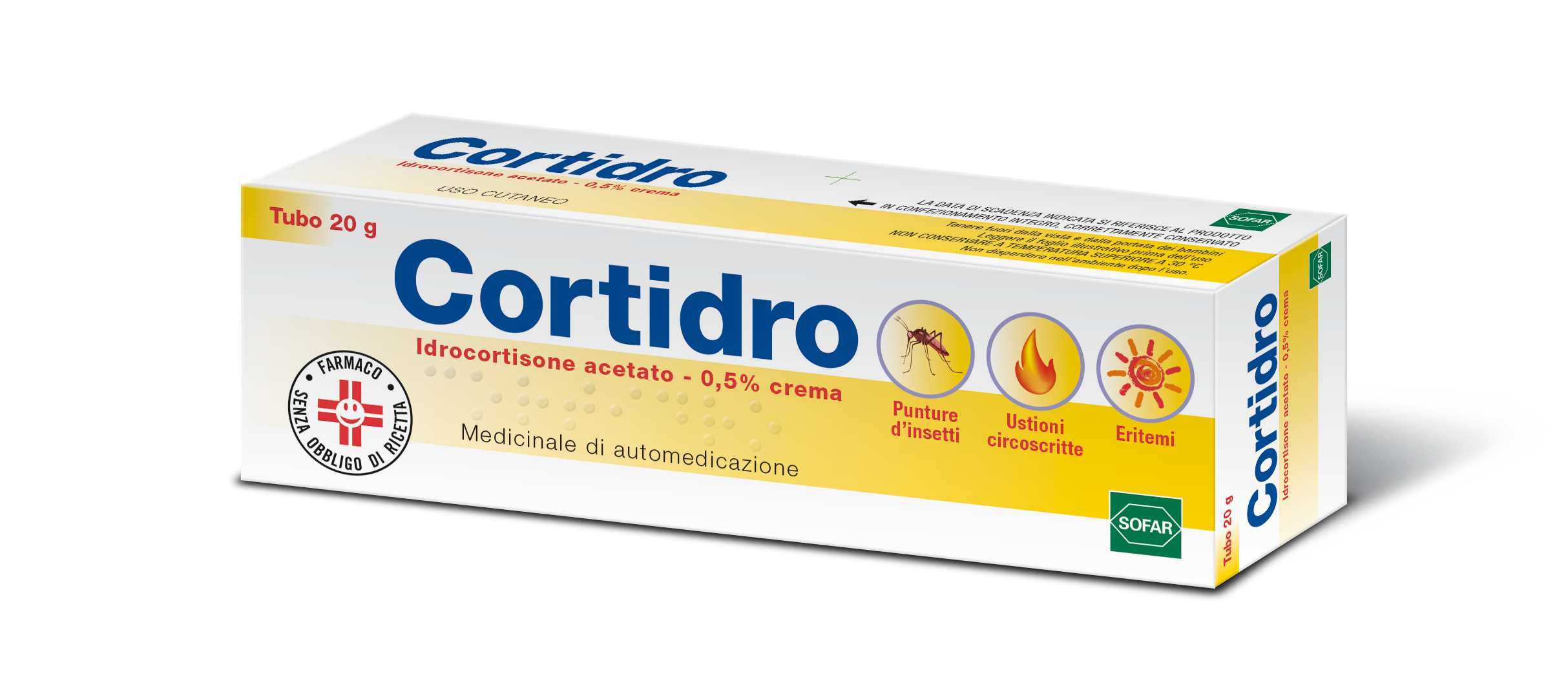 CORTIDRO*CREMA 20G 0,5% - Farmacia Nuova Dr.ssa Gabriella Catellani