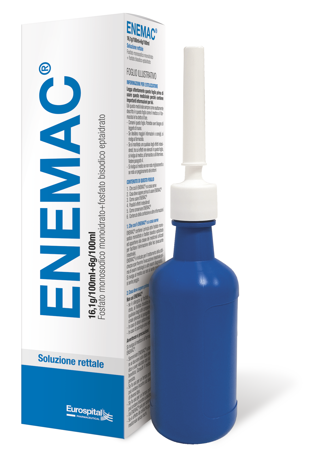 ENEMAC*FL 130ML 16,1+6/100ML - Farmacia Nuova Dr.ssa Gabriella Catellani