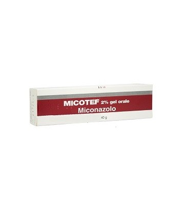 MICOTEF*GEL OS 40G 2% - Farmacia Nuova Dr.ssa Gabriella Catellani