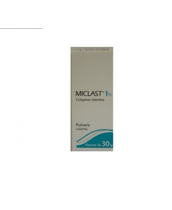 MICLAST*POLV CUT FL 30G 10MG/G - Farmacia Nuova Dr.ssa Gabriella Catellani