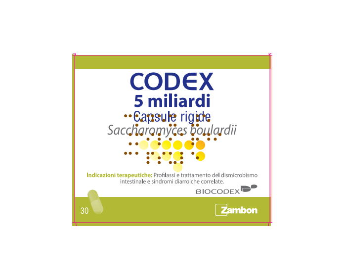 CODEX*30CPS 5MLD 250MG - Farmacia Nuova Dr.ssa Gabriella Catellani