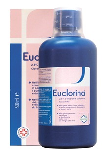 EUCLORINA 2,5%*1FL 500ML - Farmacia Nuova Dr.ssa Gabriella Catellani