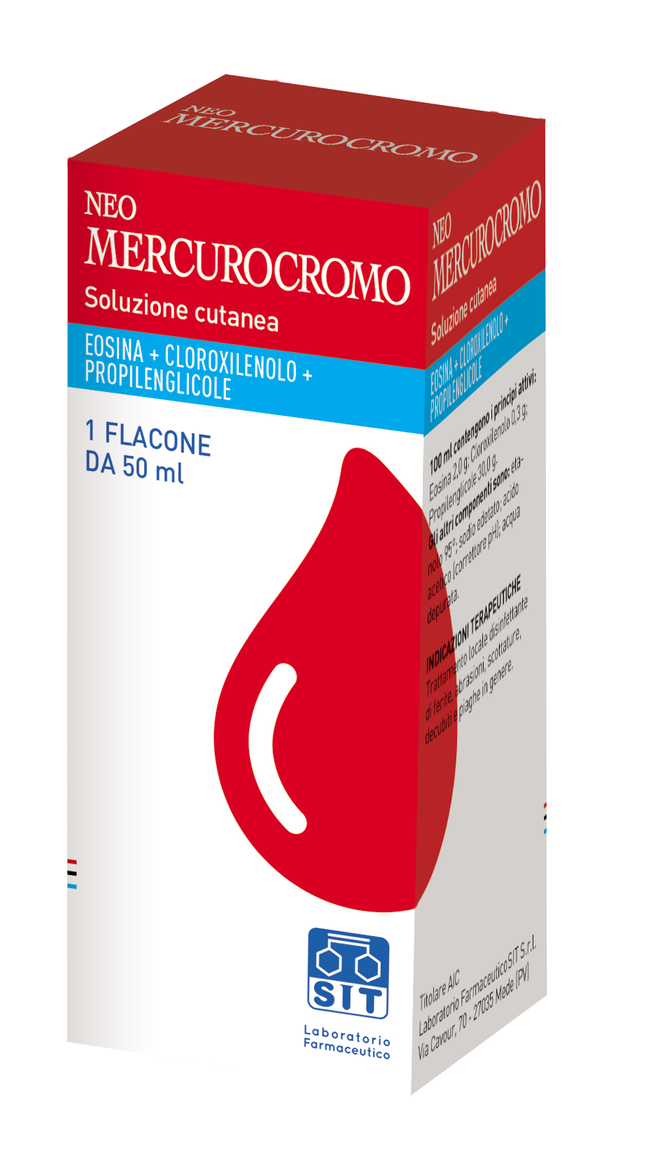 NEOMERCUROCROMO*SOLUZ FL 50ML - Farmacia Nuova Dr.ssa Gabriella Catellani
