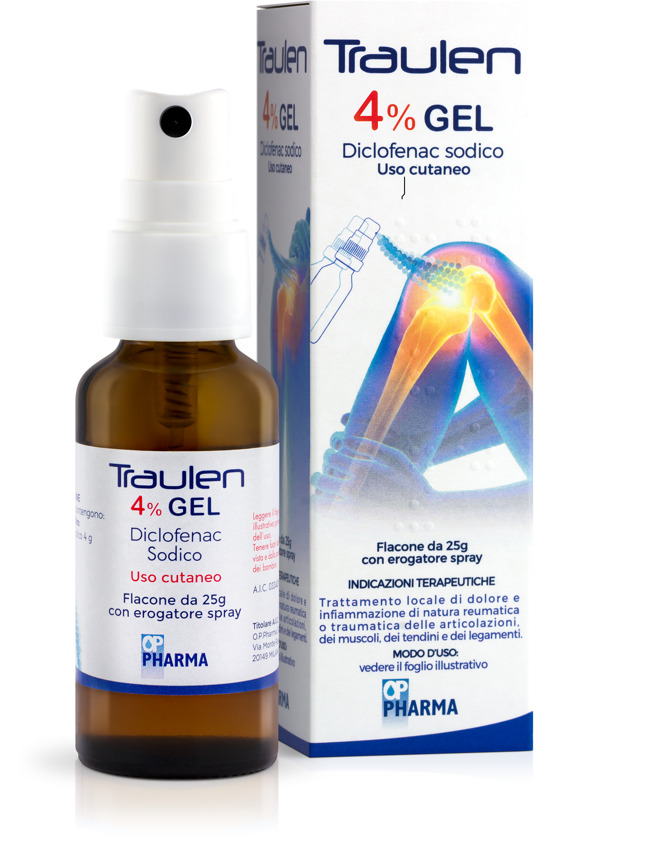 TRAULEN*GEL 4% FL 25G C/EROG - Farmacia Nuova Dr.ssa Gabriella Catellani