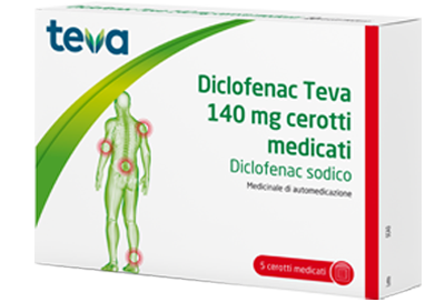 DICLOFENAC TE*5CER MED 140MG - Farmacia Nuova Dr.ssa Gabriella Catellani