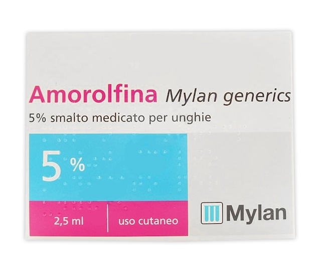 AMOROLFINA MY*SMALTO 2,5ML 5% - Farmacia Nuova Dr.ssa Gabriella Catellani