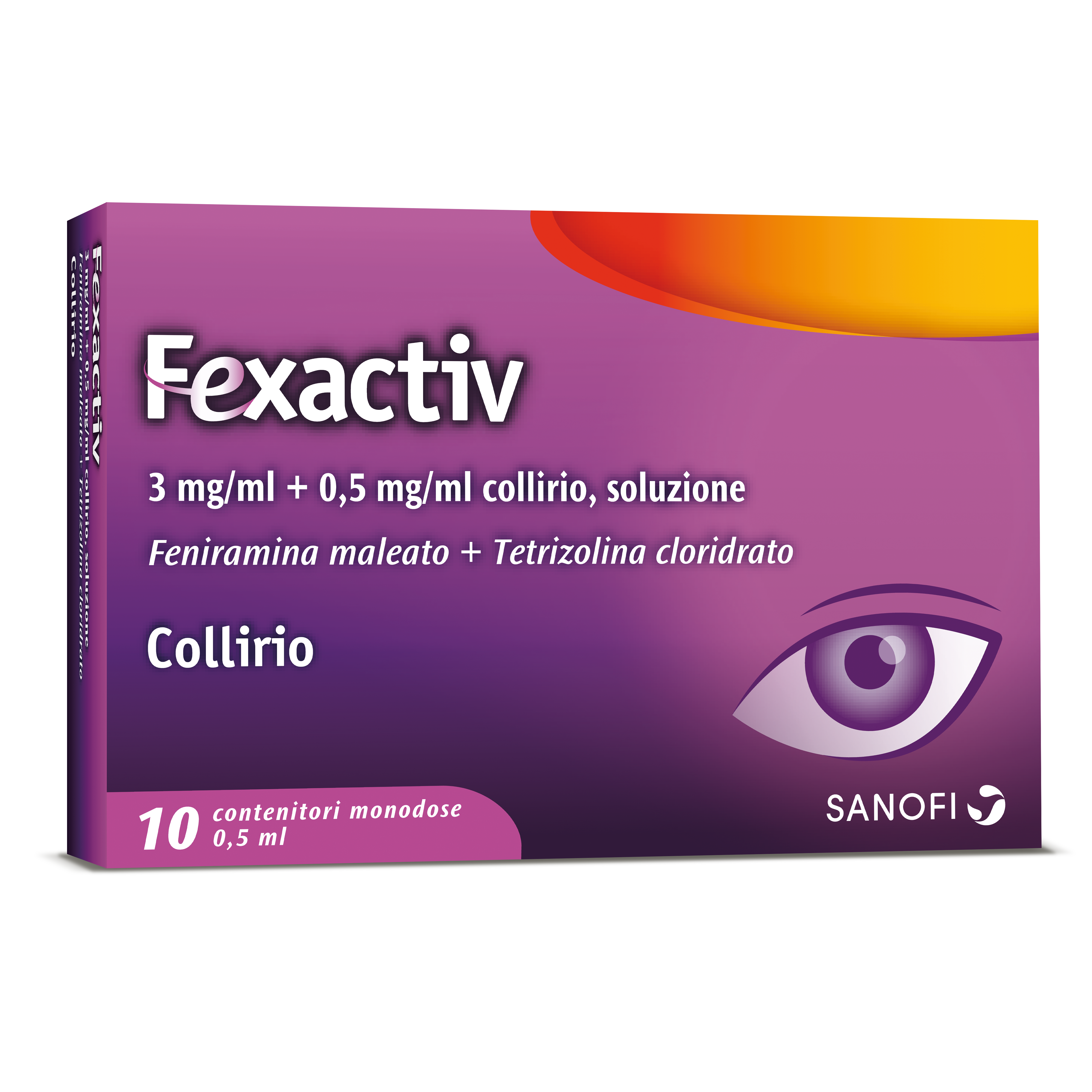 FEXACTIV*COLLIRIO 10FL 0,5ML - Farmacia Nuova Dr.ssa Gabriella Catellani