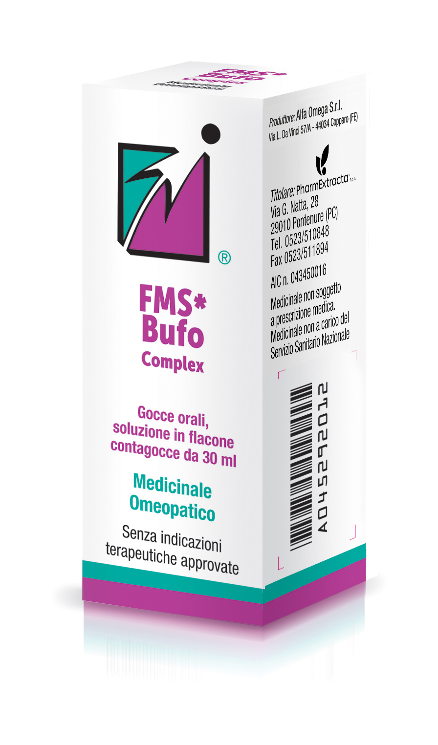 FMS BUFO COMPLEX*30ML GTT - Farmacia Nuova Dr.ssa Gabriella Catellani