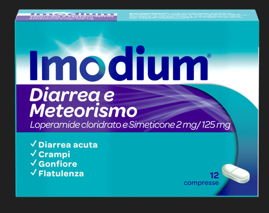 IMODIUM DIARREA E METEOR*12CPR - Farmacia Nuova Dr.ssa Gabriella Catellani