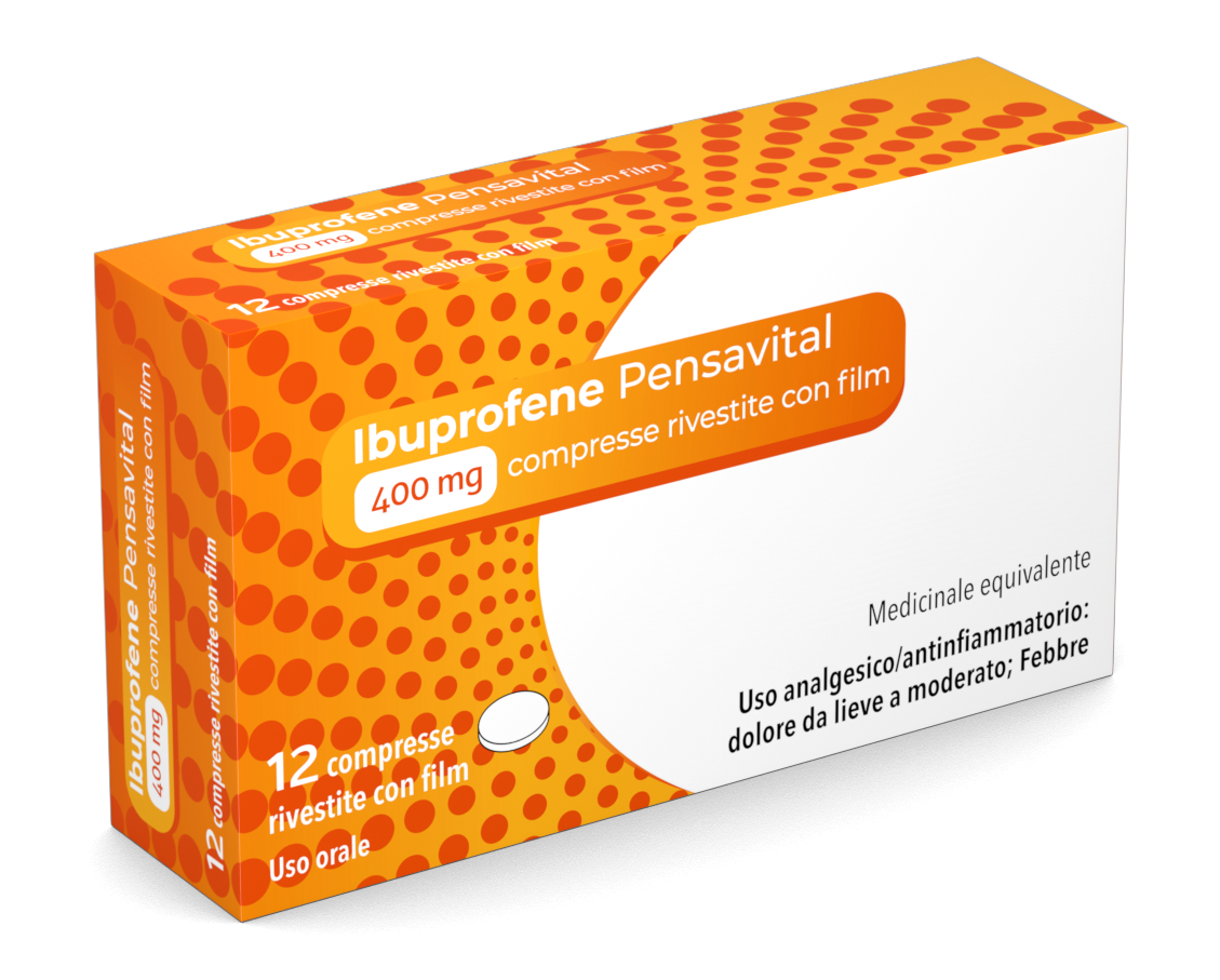 IBUPROFENE PENSA*12CPR 400MG - Farmacia Nuova Dr.ssa Gabriella Catellani