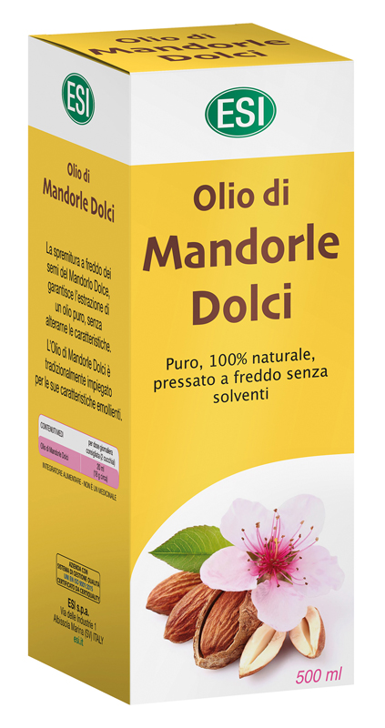 ESI OLIO MANDORLE DOLCI 500 ML - Farmacia Nuova Dr.ssa Gabriella Catellani