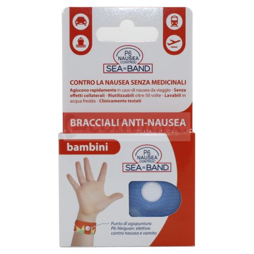 BRACCIALE ANTI NAUSEA PER BAMBINI P6 NAUSEA CONTROL 2 PEZZI - Farmacia Nuova Dr.ssa Gabriella Catellani