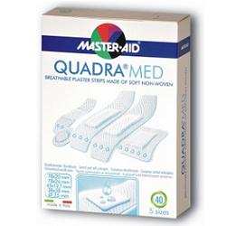 CEROTTO MASTER-AID QUADRA DERMOATTIVO FORMATI ASSORTITI 40 PEZZI - Farmacia Nuova Dr.ssa Gabriella Catellani
