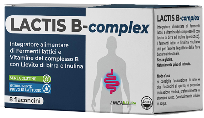 LACTIS B-COMPLEX 8 FLACONCINI 10 ML - Farmacia Nuova Dr.ssa Gabriella Catellani