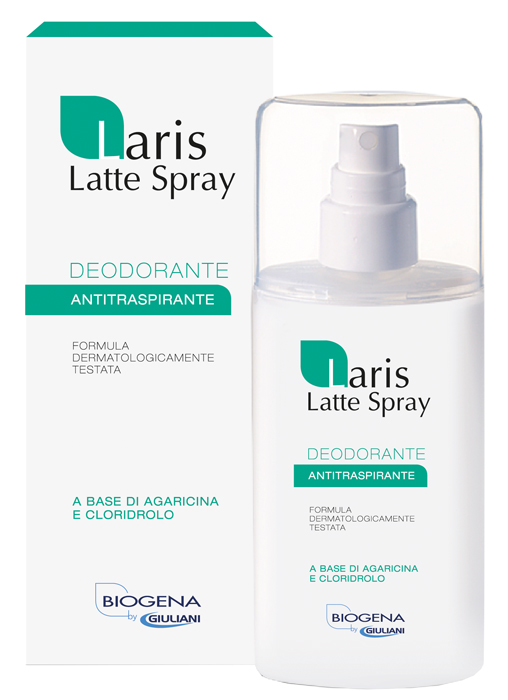 LARIS LATTE SPRAY DEODORANTE ANTITRASPIRANTE 100 ML - Farmacia Nuova Dr.ssa Gabriella Catellani