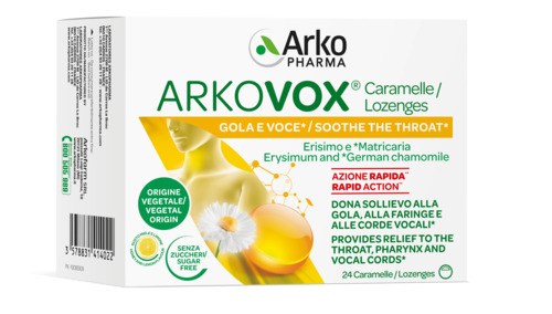 ARKOVOX MIELE/LIMONE 24 CARAMELLE - Farmacia Nuova Dr.ssa Gabriella Catellani