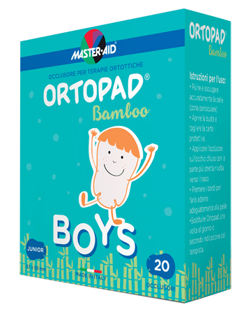 CEROTTO OCULARE PER ORTOTTICA ORTOPAD BOYS M 5,4X7,6 20 PEZZI - Farmacia Nuova Dr.ssa Gabriella Catellani