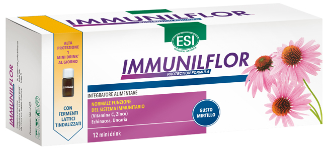 ESI IMMUNILFLOR MINI DRINK 12 MINI DRINK - Farmacia Nuova Dr.ssa Gabriella Catellani
