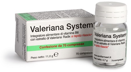 VALERIANA SYSTEM 70 COMPRESSE - Farmacia Nuova Dr.ssa Gabriella Catellani
