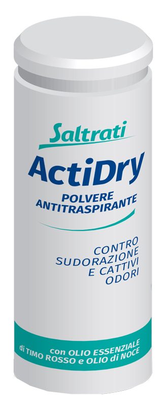 SALTRATI ACTIDRY POLVERE ANTITRASPIRANTE 75 G - Farmacia Nuova Dr.ssa Gabriella Catellani