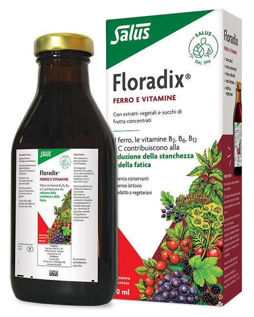 FLORADIX FERRO E VITAMINE 500 ML - Farmacia Nuova Dr.ssa Gabriella Catellani