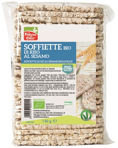 SOFFIETTE AL SESAMO CON SALE BIO 130 G - Farmacia Nuova Dr.ssa Gabriella Catellani