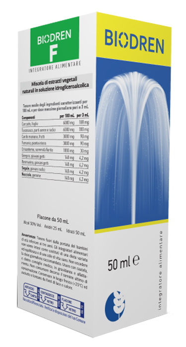 BIODREN F 50 ML SOLUZIONE IDROALCOLICA - Farmacia Nuova Dr.ssa Gabriella Catellani
