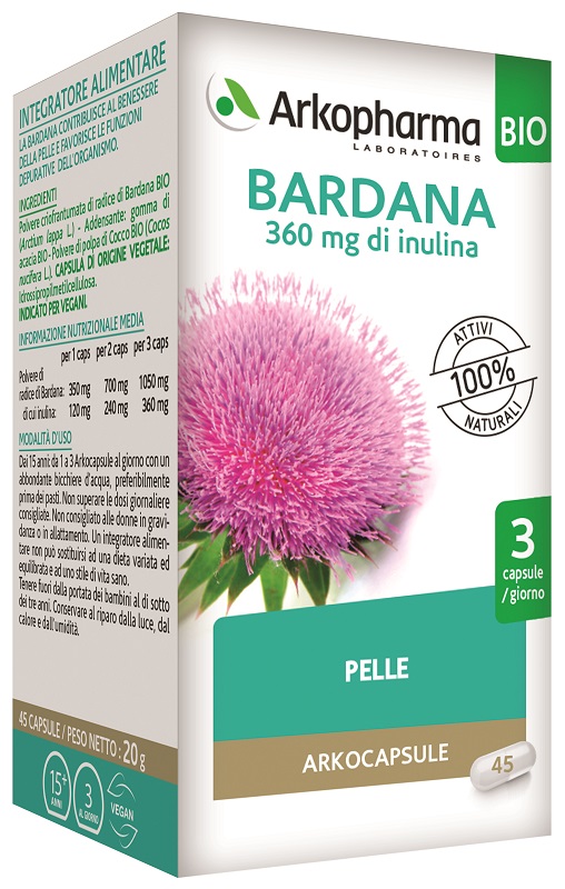 ARKO CAPSULE BARDANA BIO 45 CAPSULE - Farmacia Nuova Dr.ssa Gabriella Catellani