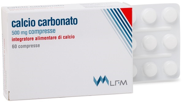 CALCIO CARBONATO 60 COMPRESSE - Farmacia Nuova Dr.ssa Gabriella Catellani