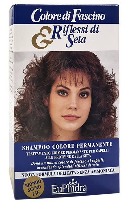 EUPHIDRA COLORE DI FASCINO & RIFLESSI DI SETA SHAMPOO COLORE PERMANENTE 46 BIONDO SCURO 120 ML - Farmacia Nuova Dr.ssa Gabriella Catellani