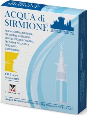 ACQUA SIRMIONE MINERALE NATURALE 6 FIALE 15 ML - Farmacia Nuova Dr.ssa Gabriella Catellani