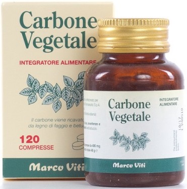 CARBONE VEGETALE 120 COMPRESSE - Farmacia Nuova Dr.ssa Gabriella Catellani
