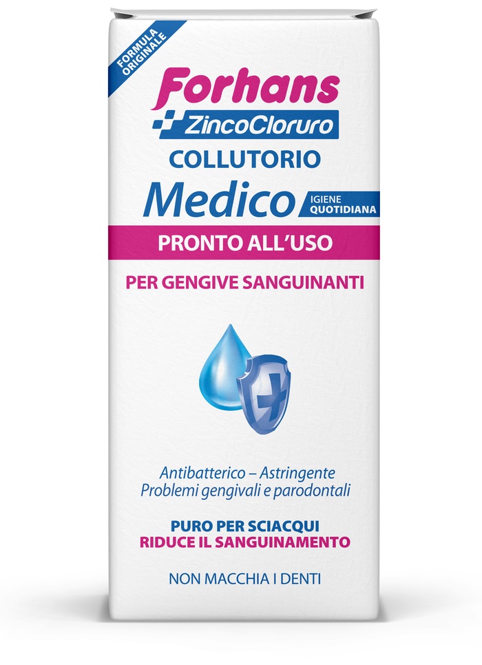 FORHANS COLLUTORIO 250ML - Farmacia Nuova Dr.ssa Gabriella Catellani