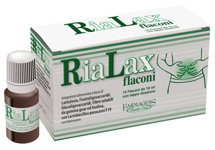 RIALAX 10 FLACONCINI 10 ML - Farmacia Nuova Dr.ssa Gabriella Catellani