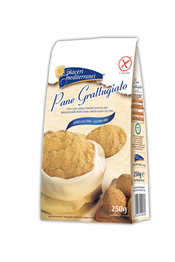 PIACERI MEDITERRANEI PANE GRATTUGIATO SENZA GLUTINE 250 G - Farmacia Nuova Dr.ssa Gabriella Catellani