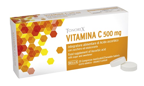 TONOREX VITAMINA C 500 MG 20 COMPRESSE - Farmacia Nuova Dr.ssa Gabriella Catellani
