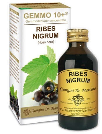 GEMMO 10+ RIBES NERO 100 ML LIQUIDO ANALCOLICO - Farmacia Nuova Dr.ssa Gabriella Catellani