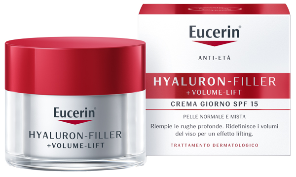 EUCERIN HYALURON FILLER VOLUME GIORNO PELLE NORMALE MISTA 50 ML - Farmacia Nuova Dr.ssa Gabriella Catellani