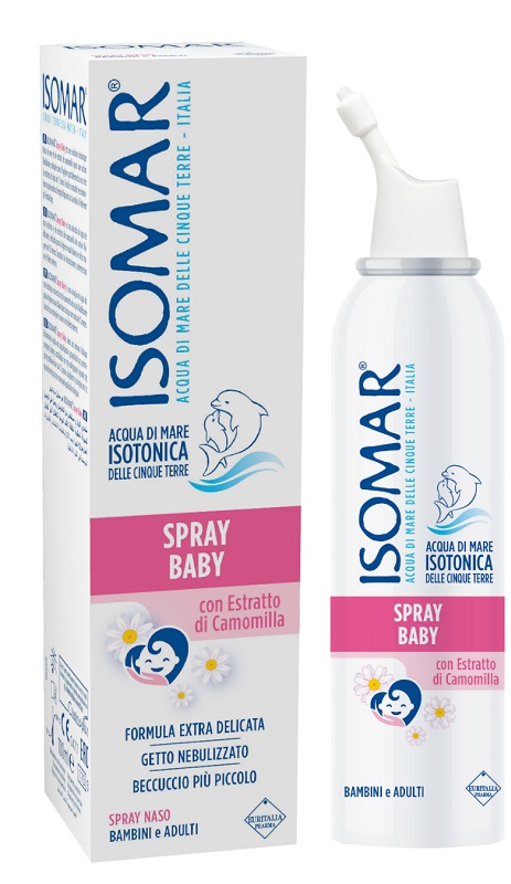 ISOMAR SPRAY BABY CON CAMOMILLA 100 ML - Farmacia Nuova Dr.ssa Gabriella Catellani