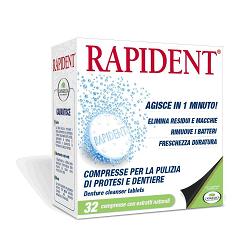 RAPIDENT COMPRESSE 32 PEZZI - Farmacia Nuova Dr.ssa Gabriella Catellani