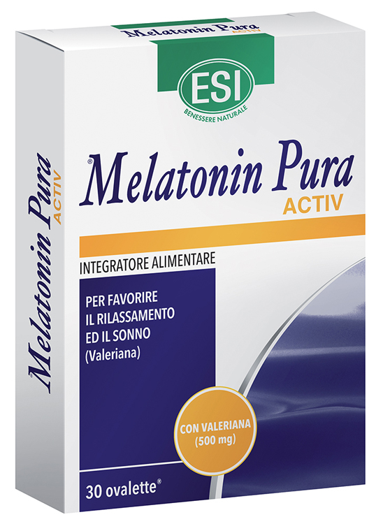 ESI MELATONIN PURA ACTIV 30 OVALETTE - Farmacia Nuova Dr.ssa Gabriella Catellani
