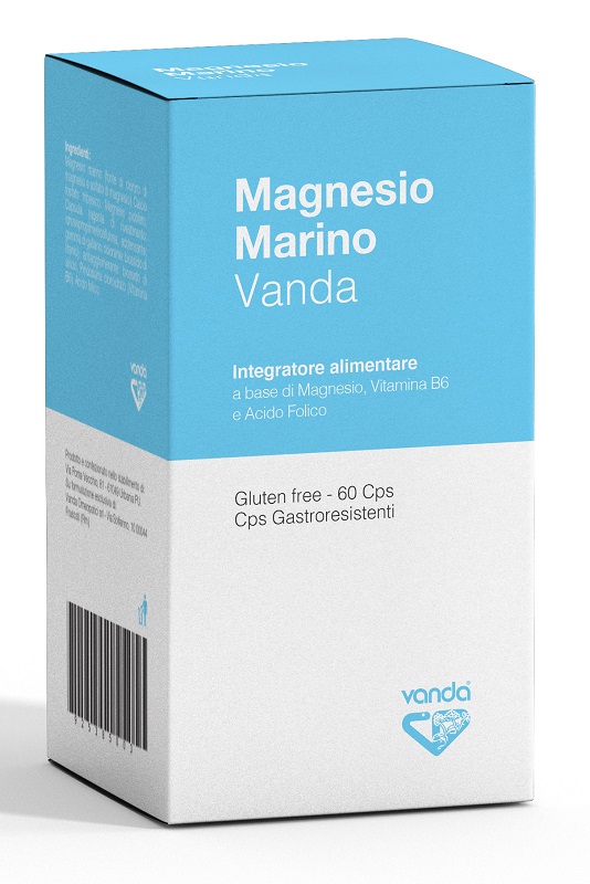 MAGNESIO MARINO VANDA 60 CAPSULE - Farmacia Nuova Dr.ssa Gabriella Catellani