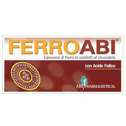 FERROABI 20 CONFETTI OROSOLUBILI AL CIOCCOLATO BLISTER 30 G - Farmacia Nuova Dr.ssa Gabriella Catellani