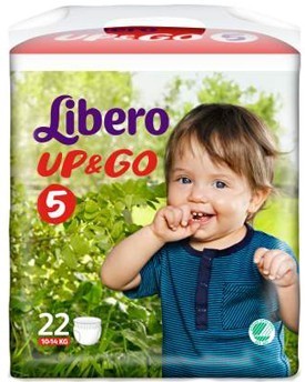 LIBERO UP&GO PANNOLINO PER BAMBINO TAGLIA 5 4X22 PEZZI - Farmacia Nuova Dr.ssa Gabriella Catellani