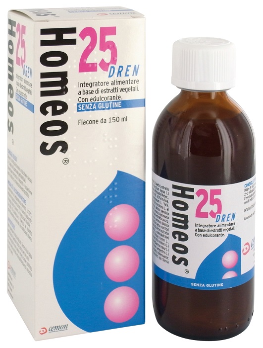 HOMEOS 25 DREN GOCCE 150 ML - Farmacia Nuova Dr.ssa Gabriella Catellani