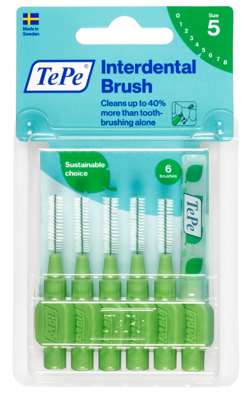TEPE SCOVOLINO VERDE 0,8MM 6 PEZZI - Farmacia Nuova Dr.ssa Gabriella Catellani