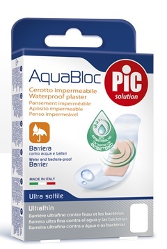 CEROTTO PIC AQUABLOC CM10X15 ANTIBATTERICO 5 PEZZI - Farmacia Nuova Dr.ssa Gabriella Catellani