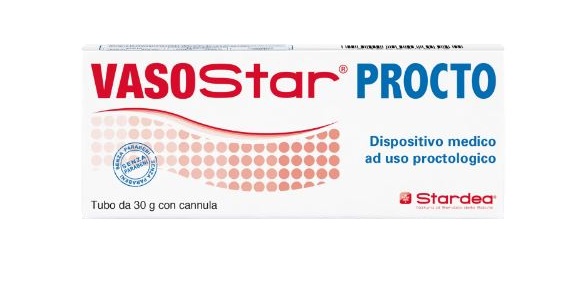 VASOSTAR CREMA PROCTOLOGICA 30 G - Farmacia Nuova Dr.ssa Gabriella Catellani