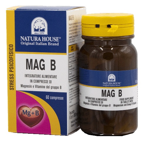 NH MAG B MAGNESIO + VITAMINE GRUPPO B 60 COMPRESSE - Farmacia Nuova Dr.ssa Gabriella Catellani