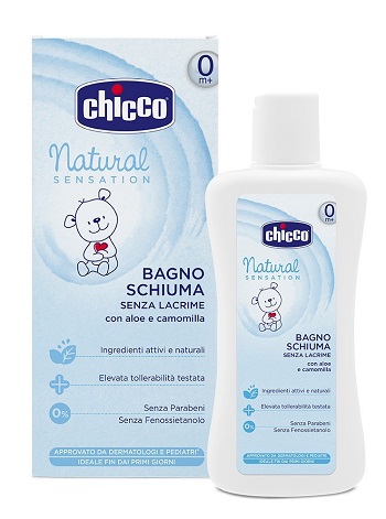 CHICCO BAGNOSCHIUMA NATURAL SENSATION 500 ML - Farmacia Nuova Dr.ssa Gabriella Catellani